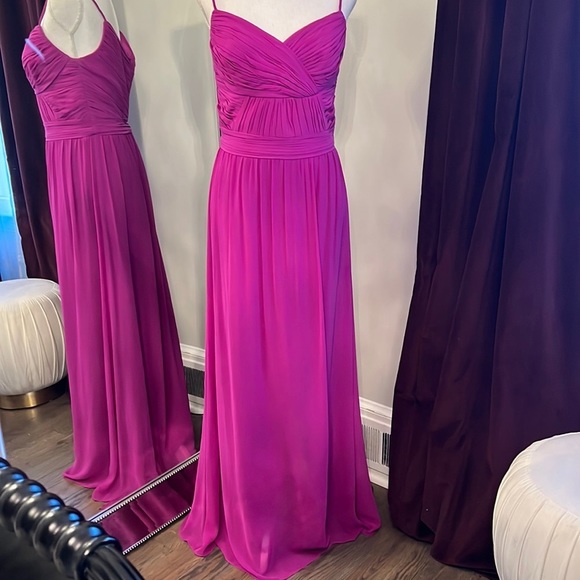 Lauren Ralph Lauren Dresses & Skirts - Ralph Lauren Evening Orchid Chiffon Gown Size 10